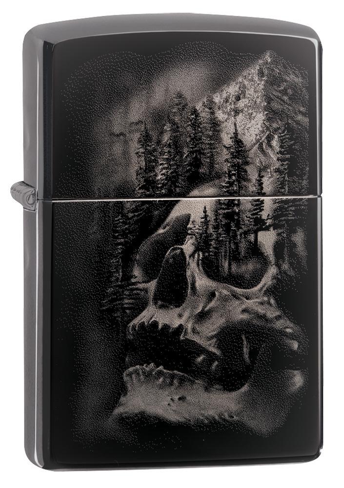 Zippo Skull Mountain Design 49141