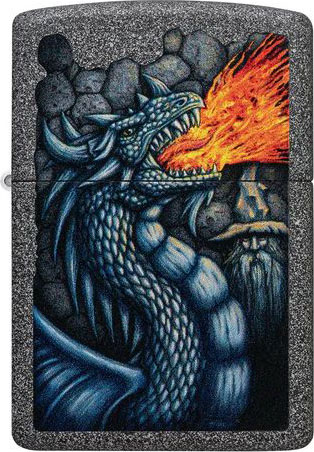 Zippo 49776 Fiery Dragon Design