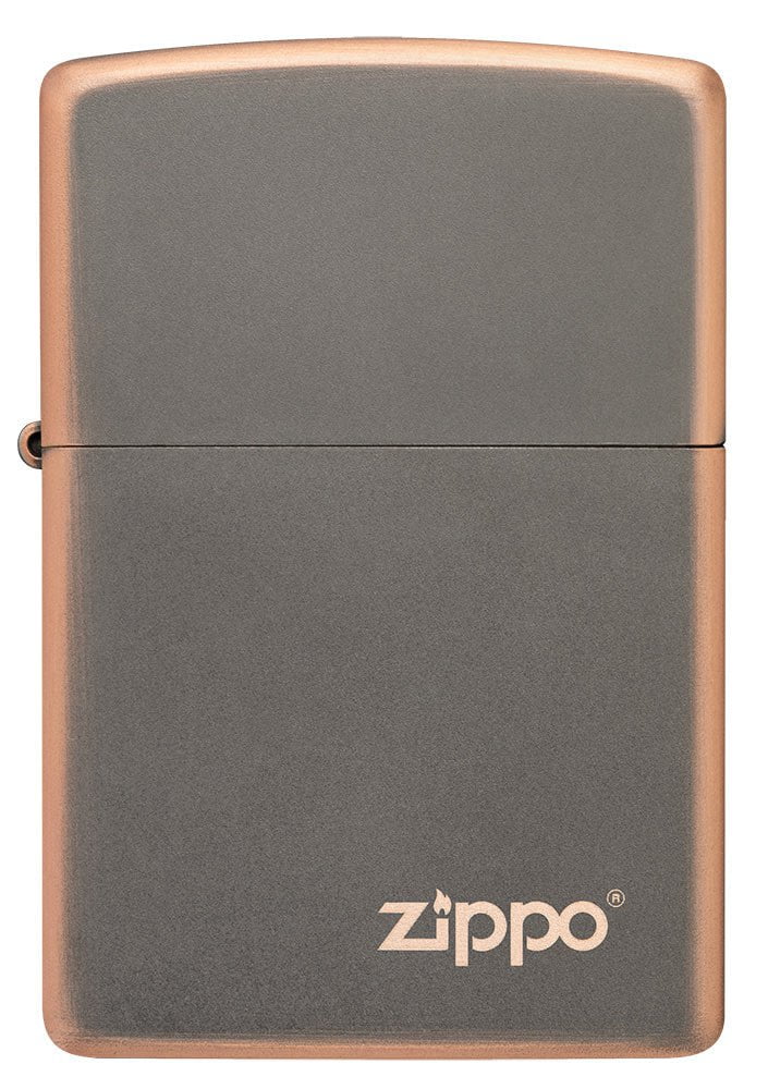 Zippo 49839ZL Rustic Bronze with logo