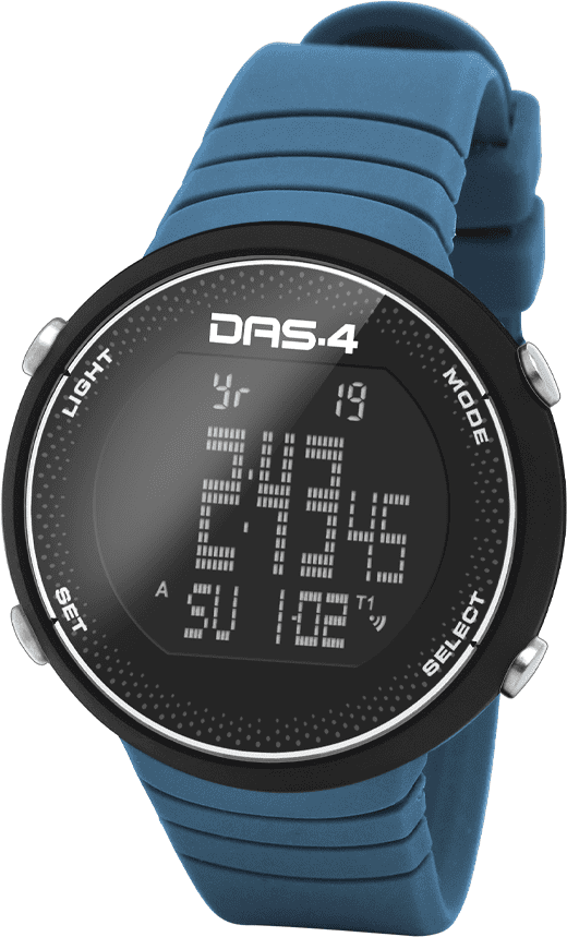 DAS.4 FT07 Blue Marine Functional Ποδηλατικό ρολόι 60024