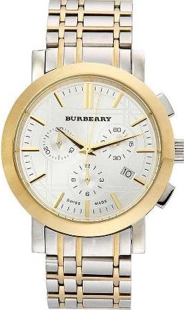 Burberry  Silver and Gold two-tone BU1374