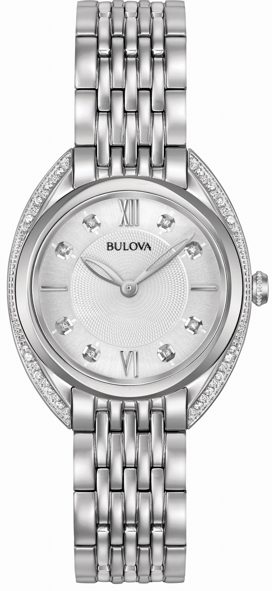 BULOVA Diamonds Stainless Steel Bracelet 96R212
