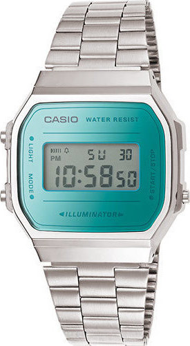 Casio Vintage Stainless A-168WEM-2EF