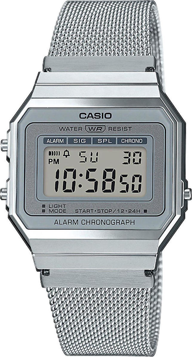 Casio Collection Silver Stainless A-700WEM-7AEF