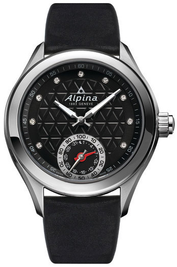 Alpina Women's 'HOROLOGICAL SMART' Quartz Stainless Steel and Rubber Casual Watch AL-285BTD3C6