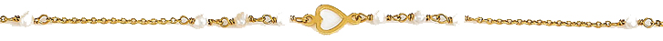 Παιδικό βραχιόλι σε χρυσό Κ14 code GKB1008-2