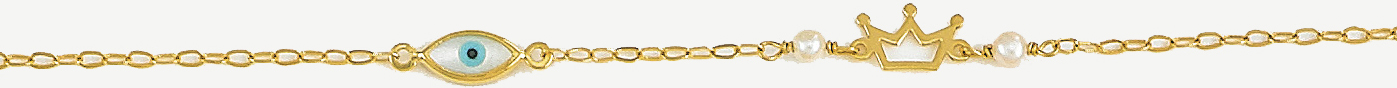 Παιδικό χρυσό βραχιόλι 14Κ code GK5833-26
