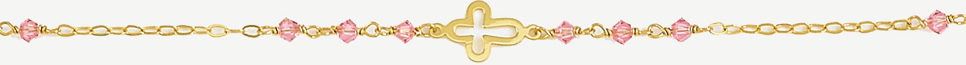 Παιδικό χρυσό βραχιόλι 14Κ code GK5843-26