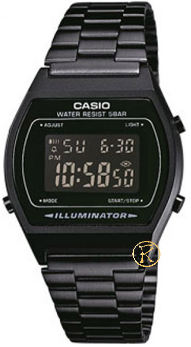 CASIO Collection Black Stainless Steel Bracelet B-640WB-1B
