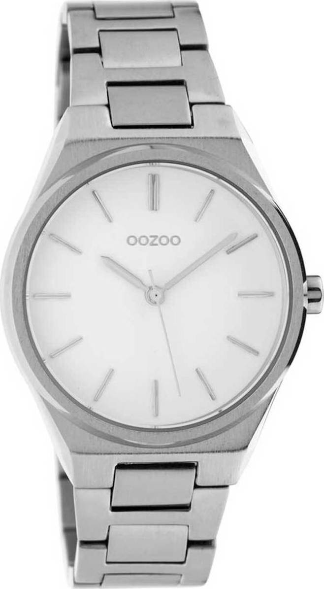 Oozoo Timepieces White / Silver C10340