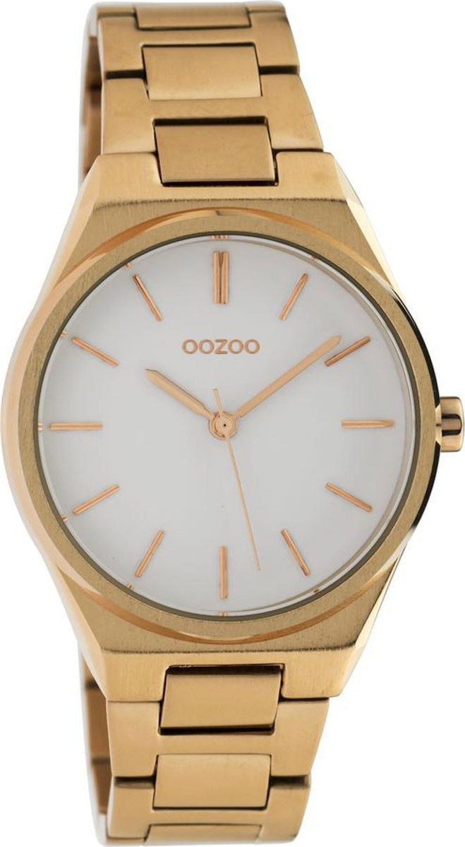 Oozoo Timepieces White / Gold C10343