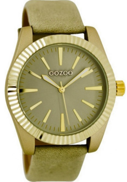 OOZOO Timepieces Brown Leather Strap C6515