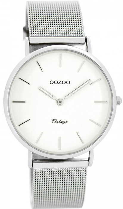 Oozoo Vintage Silver - White C7728