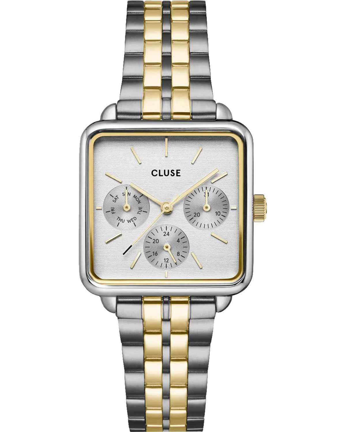 Cluse La Tetragone Two Tone Stainless Steel Bracelet CW13803