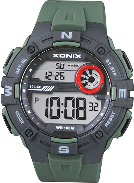 XONIX DAG-A02 Green Rubber Strap