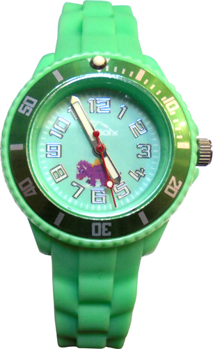 Gooix Light Green Rubber Strap GX06014110