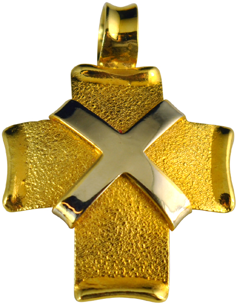 Χρυσός Σταυρός 18Κ code GK0028-1505
