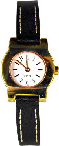 Esprit Black Leather Strap ES2E164.3312.481