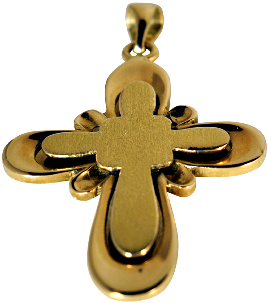 Χρυσός Βαπτιστικός Σταυρός 14Κ code GK0044-1703
