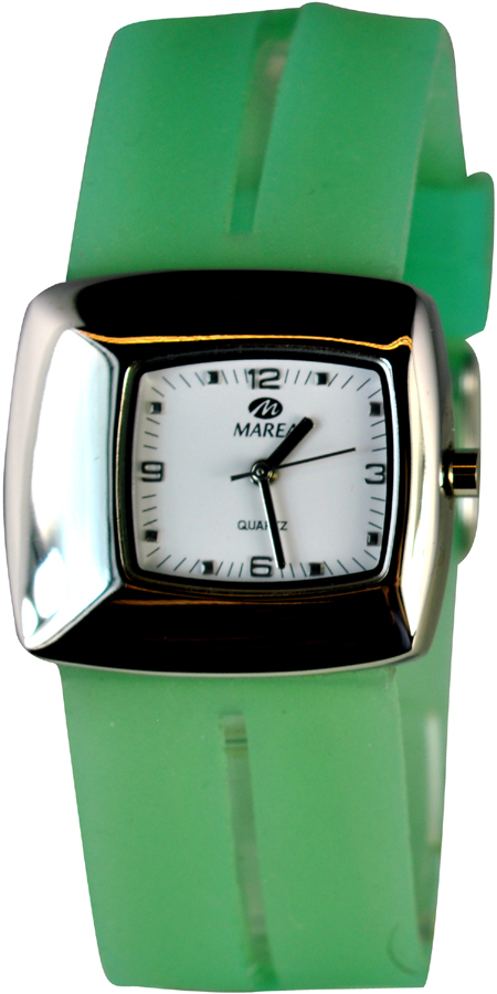 Marea Light Green Rubber Strap B34040/2