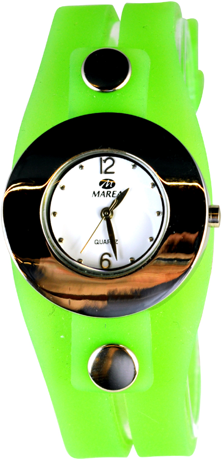 Marea Light Green Rubber Strap B34043/3