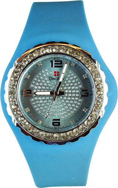 D-Watch Light Blue Silicone Strap TM-10083MC-03