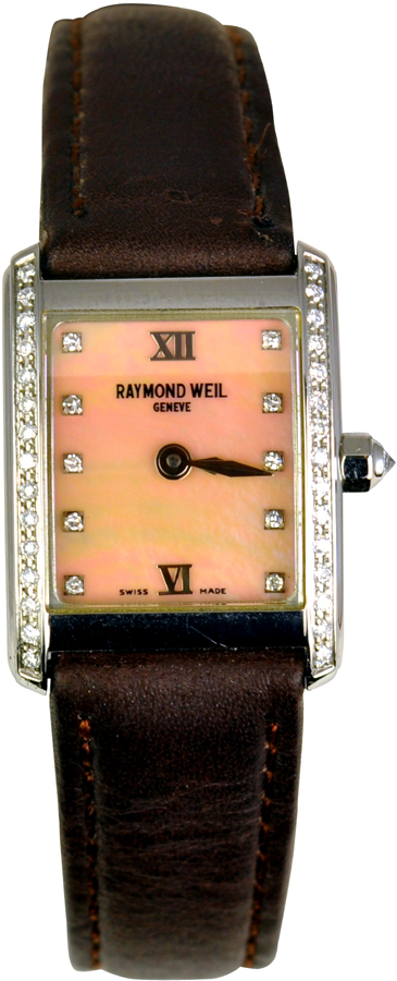 Raymond Weil Don Giovanni Women's Quartz Brown Leather Strap 5875-SLS-00955