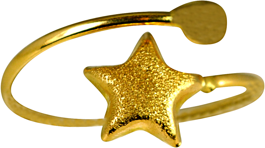 Παιδικό δαχτυλίδι χρυσό 14Κ αστεράκι code GK0548