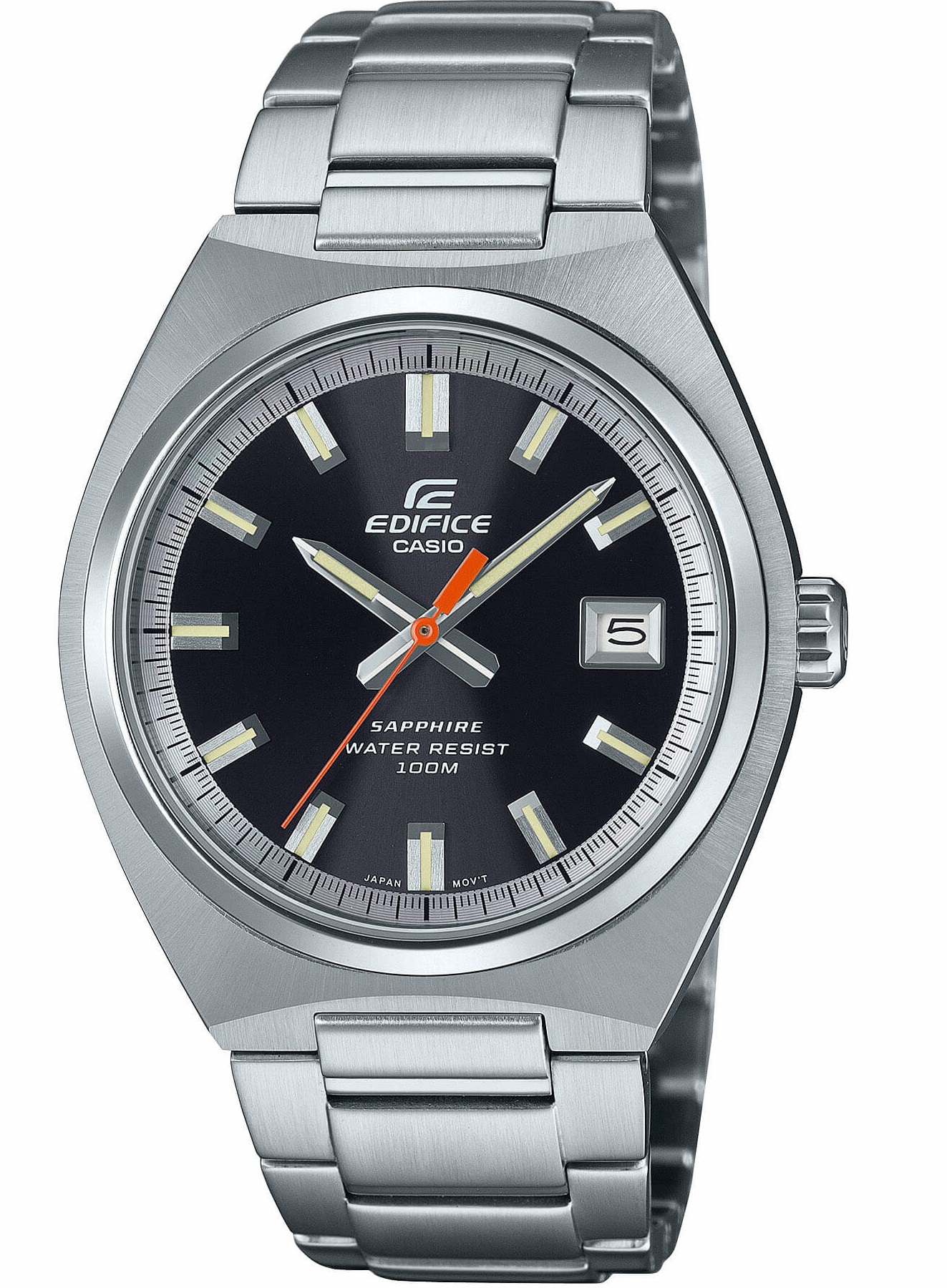 Casio Edifice Silver Stainless Steel Bracelet EFB-109D-1AVEF