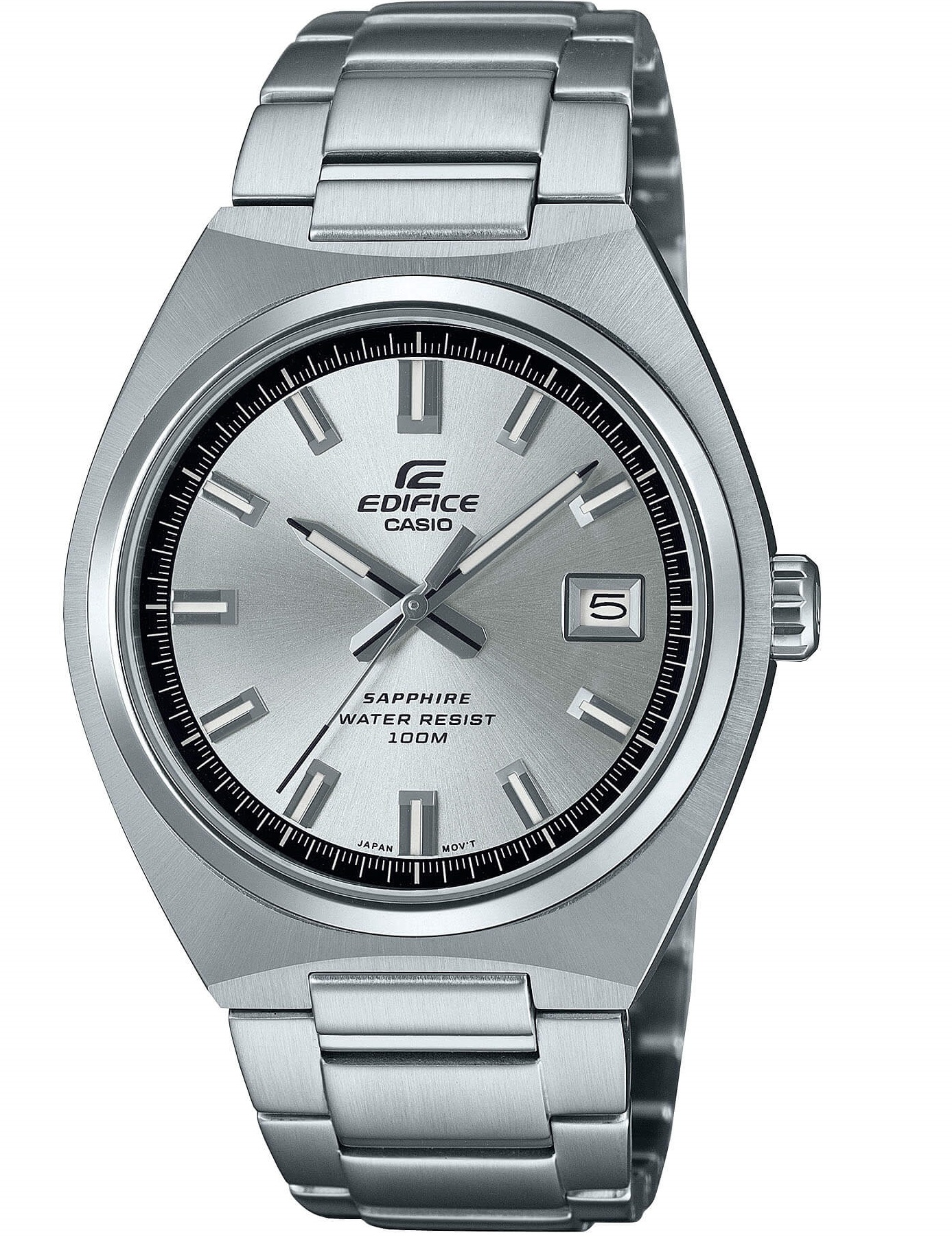 Casio Edifice Silver Stainless Steel Bracelet EFB-109D-7AVEF