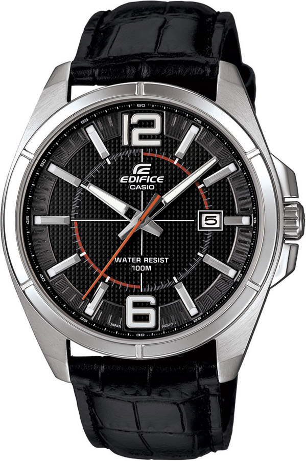 casio edifice black strap