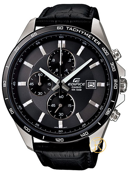 casio edifice black strap