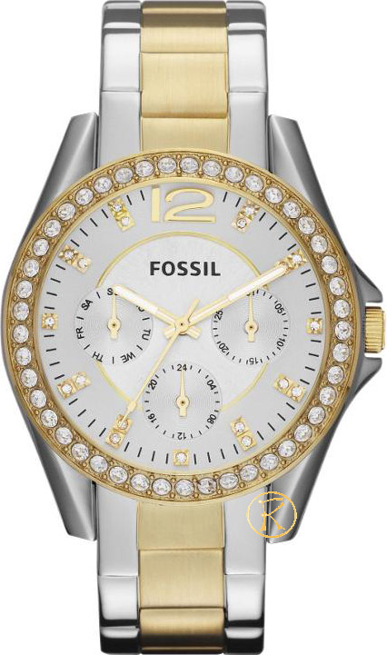 Fossil riley multifunction stainless steel 2025 watch