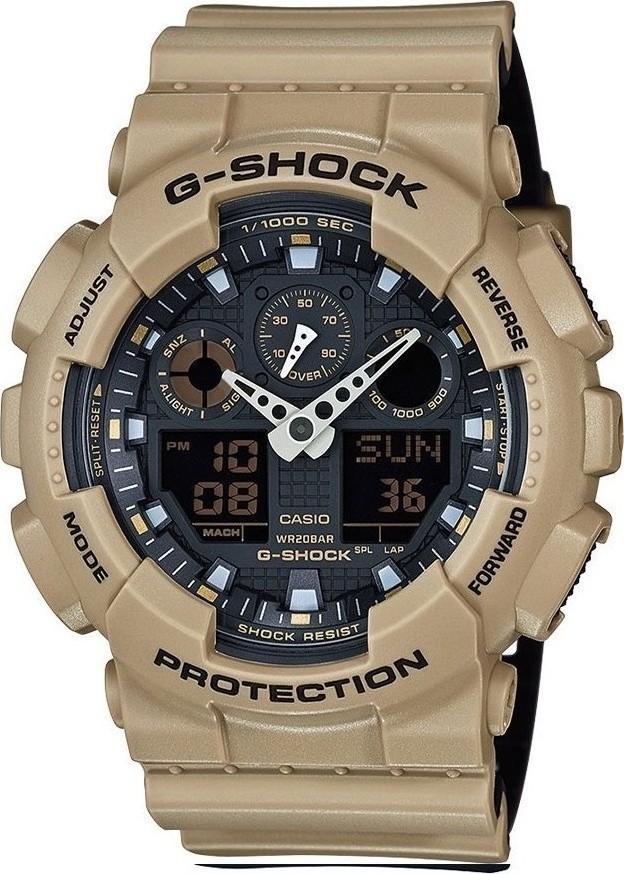 g shock ga 100 bezel and strap