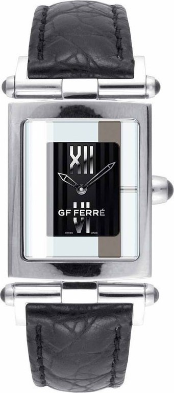 Gianfranco Ferre Black Letaher Strap GF9007L02
