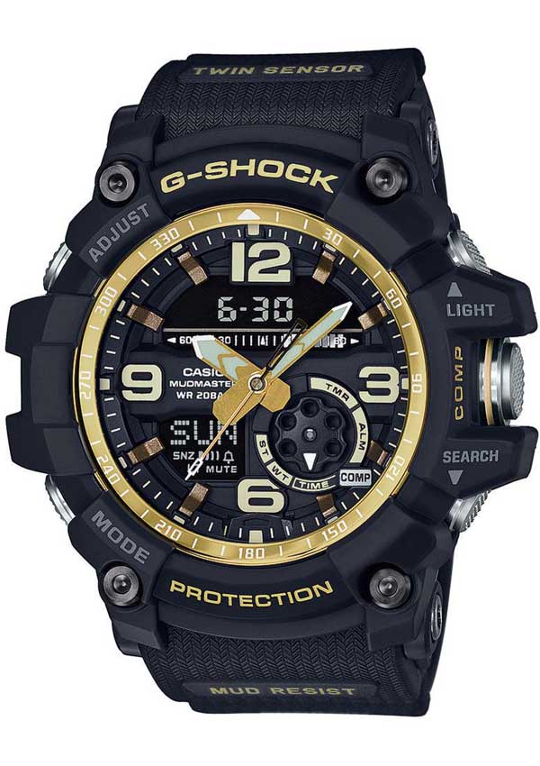 ΡΟΛΟΓΙΑ KOSTARELOS GK > CASIO > CASIO G-Shock Mudmaster Black Rubber ...