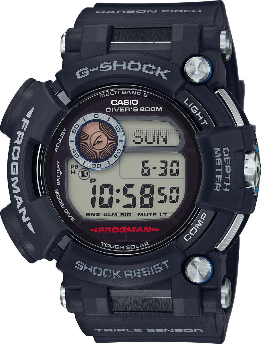 New casio frogman clearance