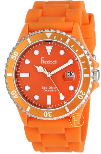Freelook Men's Sea Diver Jelly Orange HA1433-7