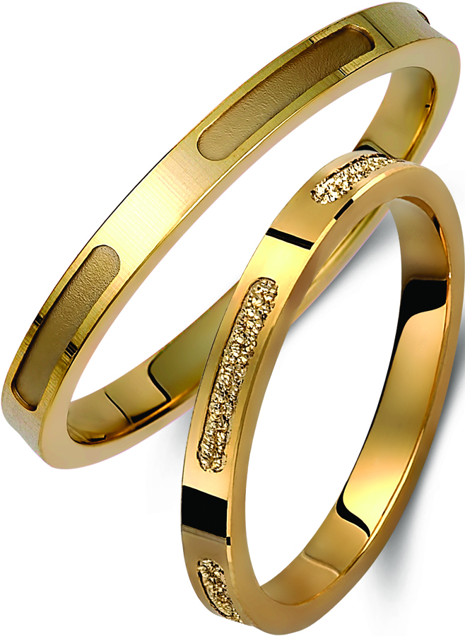 Βέρες Γάμου Ζευγάρια από κίτρινο Χρυσό Χειροποίητες από Ελληνικό Εργαστήρι code gk416c-1186