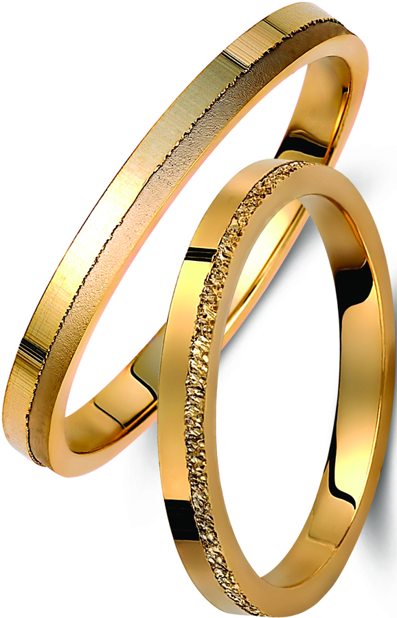 Βέρες Γάμου Ζευγάρια από κίτρινο Χρυσό Χειροποίητες από Ελληνικό Εργαστήρι code gk417c-1188