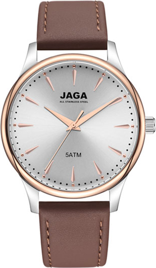 Jaga Brown Leather Strap J102-5