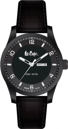 Lee Cooper Black Leather Strap LC-56G-C