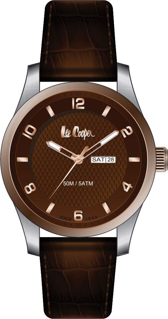 Lee Cooper Brown Leather Strap LC-56G-E