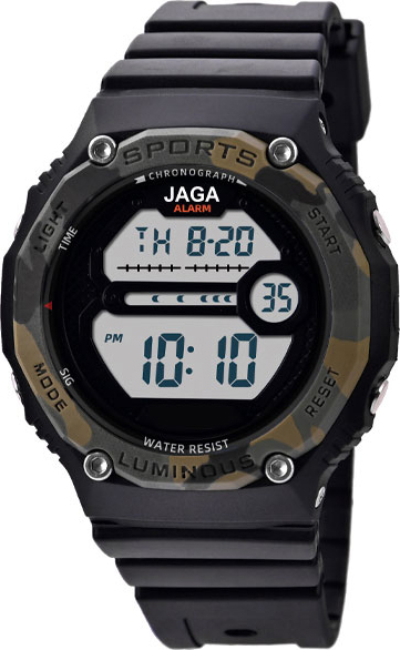 Jaga M130X Black Army Rubber Strap