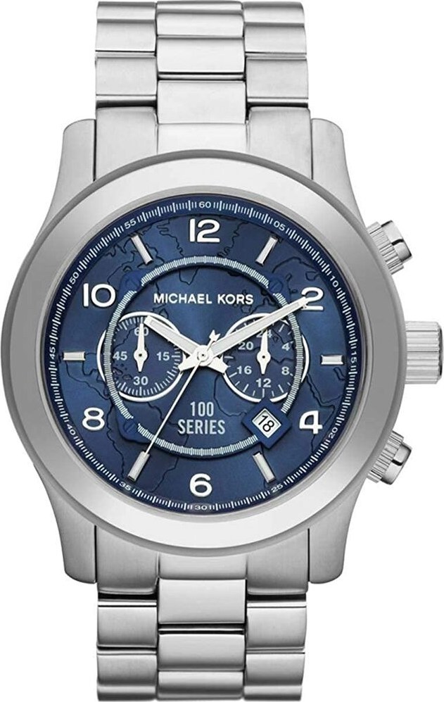 Michael Kors Watch Hunger Stop Runway Stainless Steel Chronograph MK8314