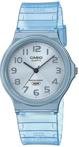 Casio Collection Light Blue Rubber Strap MQ-24S-2BEF