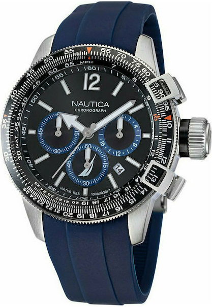 Nautica Blue Rubber Strap BFC NAPBFF101