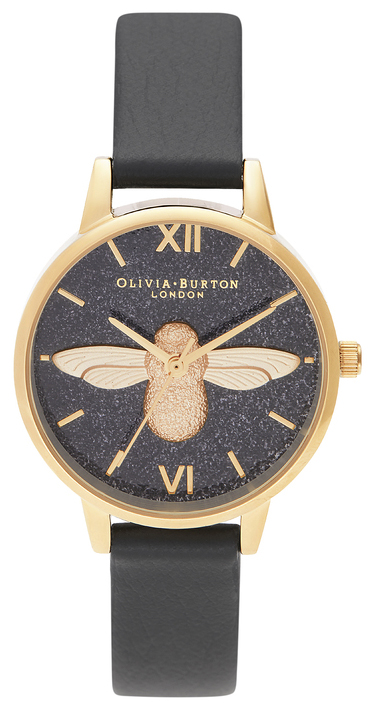 Olivia Burton 3D Bee Black/Gold OB16GD48