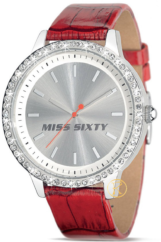 MISS SIXTY Hypnotic Red Leather Watch R0751104503