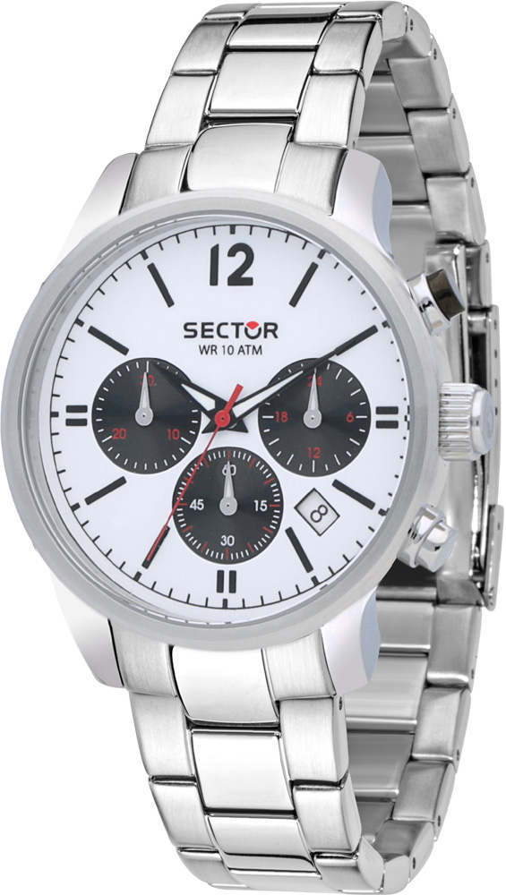 SECTOR 640 Chrono Stainless Steel Bracelet R3273693003